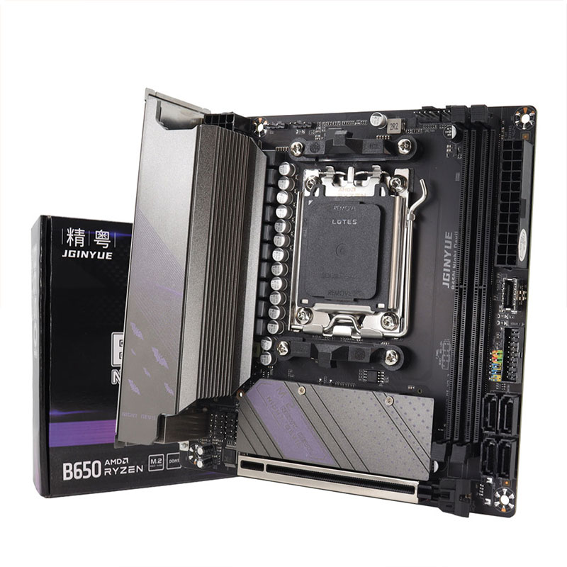 B650 Itx Motherboard Wifi - JGINYUE AM5 Anakart, AMD Ryzen 7000