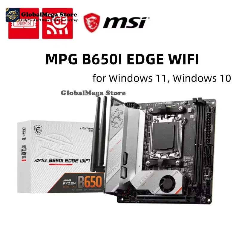 B650 Itx Motherboard Wifi - Yeni MPG B650I EDGE WIFI Anakart