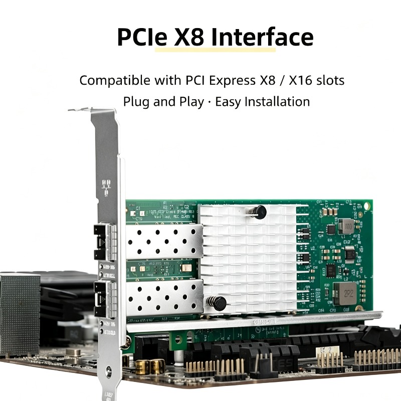 X520-DA2 82599EN 10G SFP+ Çift - 10Gb Sfp+ Pcie Network Card Dual Port incelemesi ve fiyatı